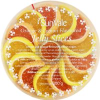 SUNVALE Orange & Lemon Flavoured Jelly Slices 200g