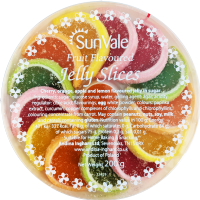 SUNVALE Assorted Fruit Flavoured Jelly Slices 200g