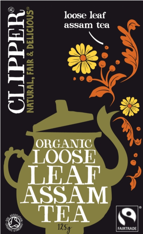 CLIPPER Fairtrade Organic Loose Leaf Assam Tea 125g