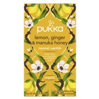 PUKKA 20 Lemon, Ginger & Manuka Honey 40g