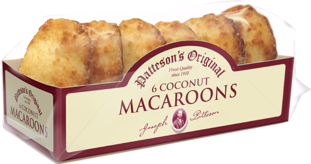 PATTESON'S ORIGINAL 6 Coconut Macaroons