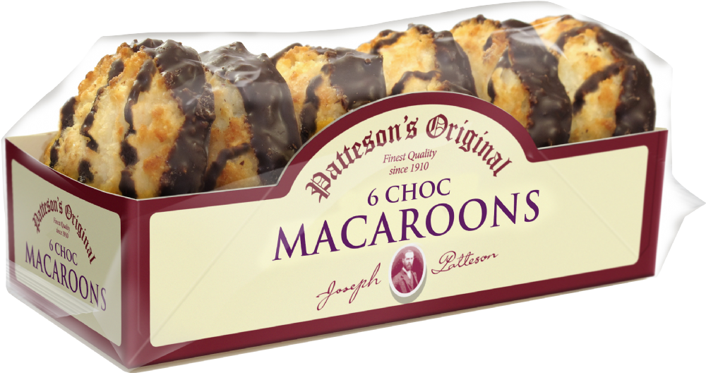 PATTESON'S 6 Choc Macaroons