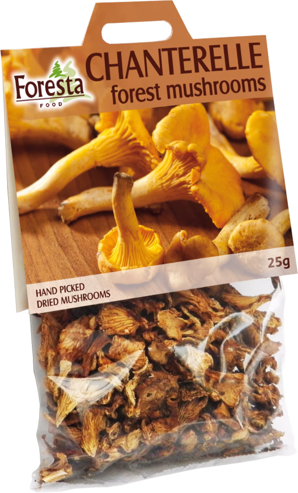 FORESTA FOOD Chantarelle Forest Mushrooms 25g