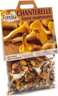FORESTA FOOD Chantarelle Forest Mushrooms 25g