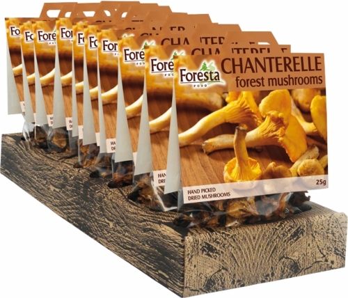 FORESTA FUNGUS Chantarelle Forest Mushrooms 25g