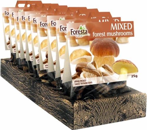 FORESTA FUNGUS Mixed Forest Mushrooms 25g