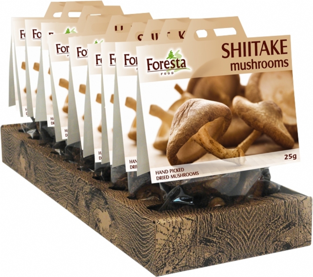 FORESTA Shiitake Mushrooms 25g