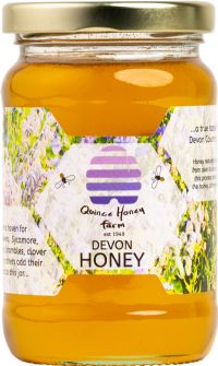 QUINCE HONEY FARM Devon Flower Honey 340g (5036712001016)