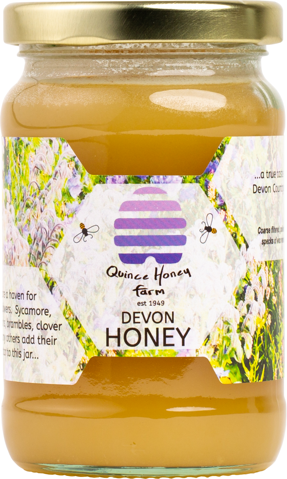 QUINCE HONEY FARM Devon Honey - Set 340g