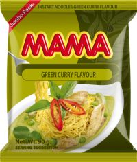 MAMA Green Curry Flavour Instant Noodles 90g