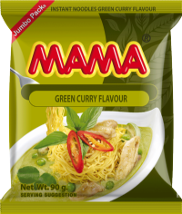 MAMA Green Curry Flavour Instant Noodles 90g