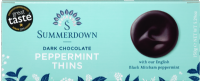 SUMMERDOWN Dark Chocolate Peppermint Thins 150g