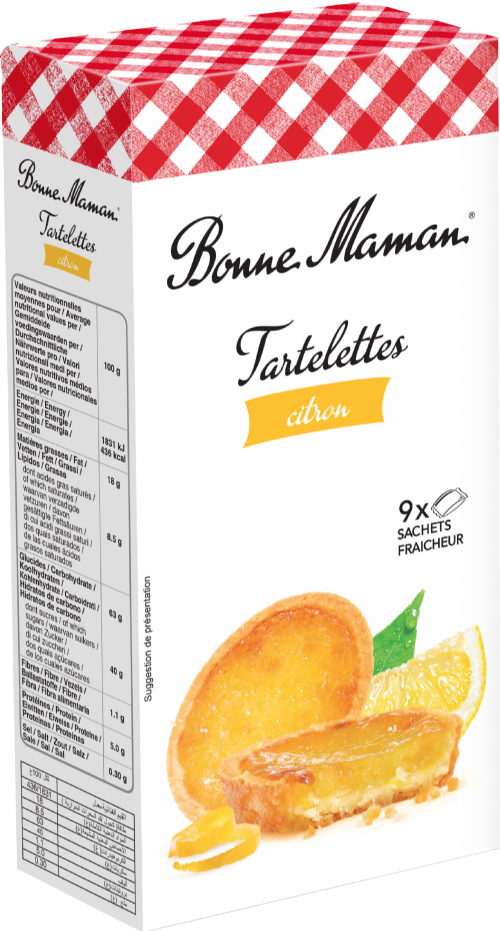BONNE MAMAN Petits Tartlets with Lemon 125g