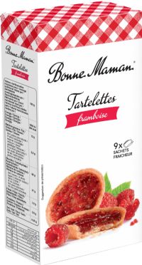 BONNE MAMAN Petits Tartlets with Raspberry 135g