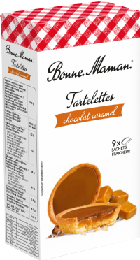 BONNE MAMAN Petits Tartlets with Chocolate Caramel 135g
