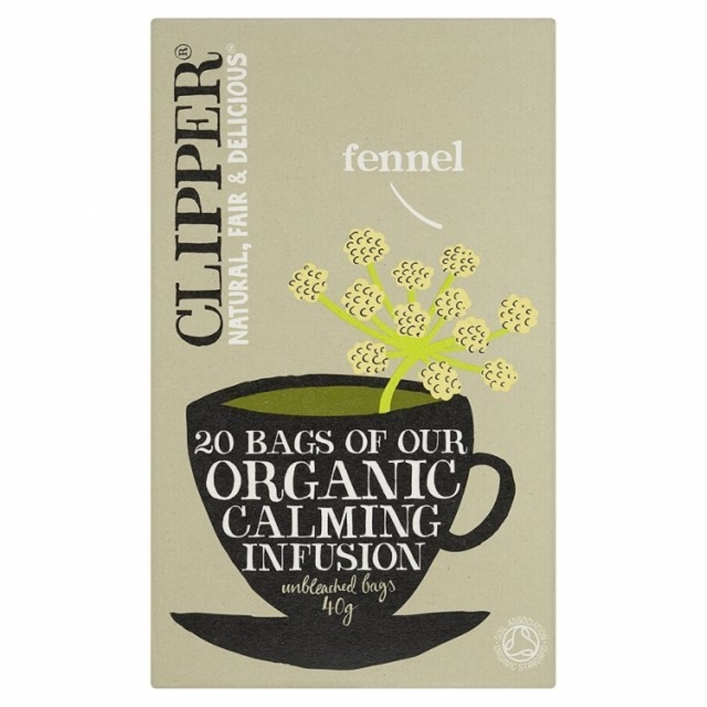 CLIPPER Organic Fennel 20 Tea Bags