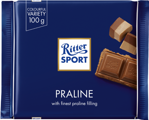 RITTER SPORT Praline Chocolate 100g