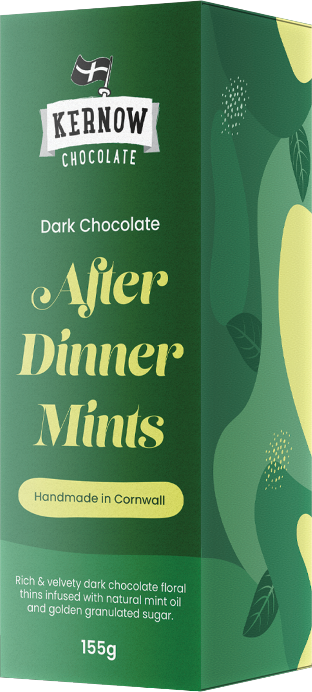 KERNOW Dark Chocolate After Dinner Mints 155g