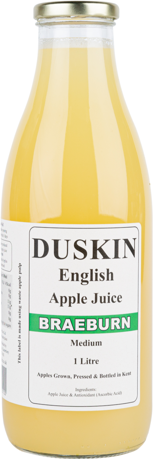 DUSKIN Pure English Apple Juice - Braeburn 1L