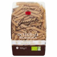 GAROFALO Organic Whole Wheat Penne Ziti Rigate 500g