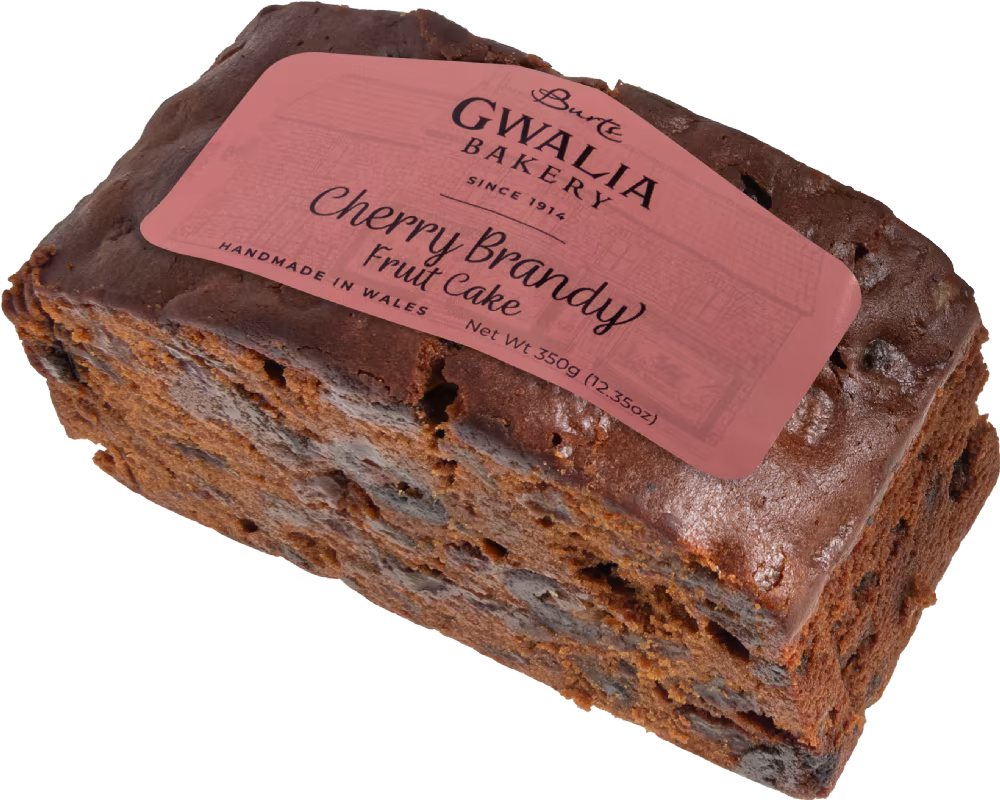 BURTS THE BAKERS Cherry Brandy Fruit Cake 350g