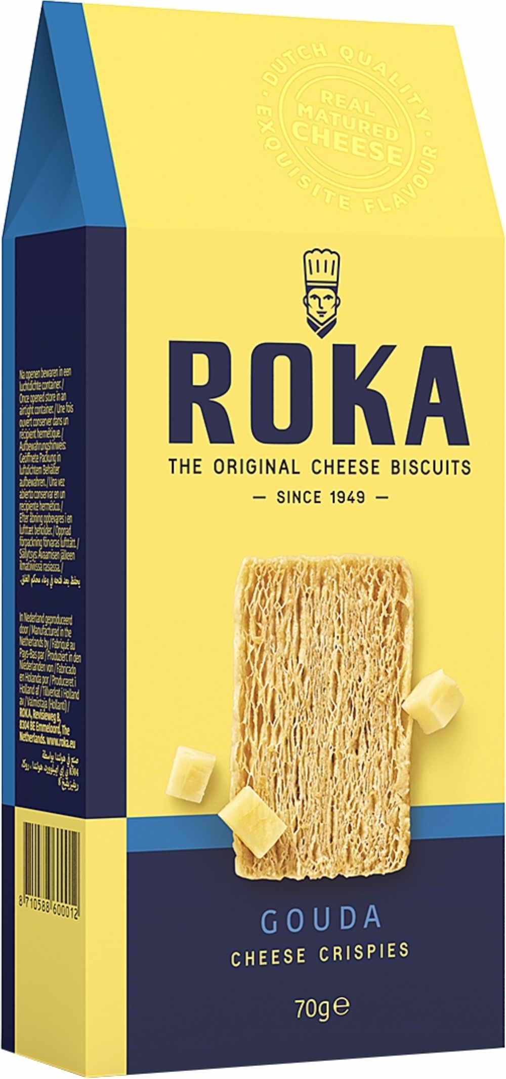 ROKA Gouda Cheese Crispies 70g