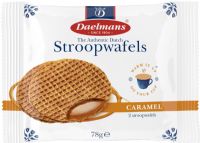 DAELMANS 2 Jumbo Stroopwafels - Caramel 78g