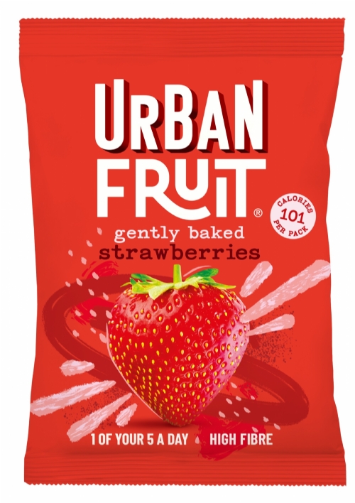 URBAN FRUIT Gently Baked Strawberries 35g