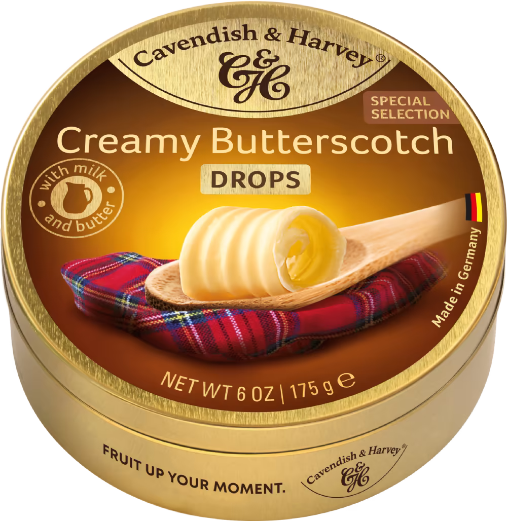 CAVENDISH & HARVEY Creamy Butterscotch Drops 175g