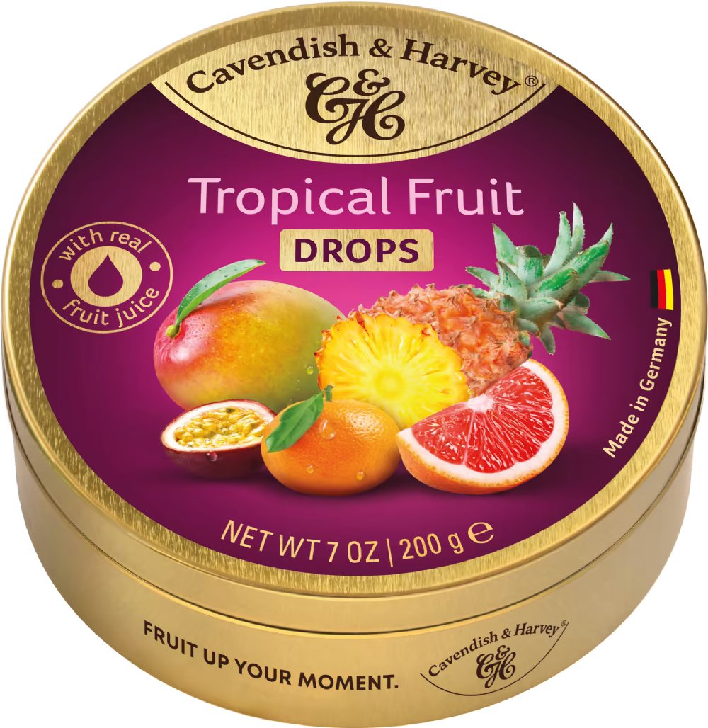 CAVENDISH & HARVEY Tropical Fruit Drops 200g