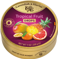 CAVENDISH & HARVEY Tropical Fruit Drops 200g