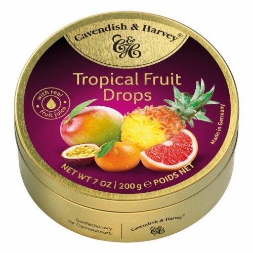 CAVENDISH & HARVEY Tropical Fruit Drops 200g