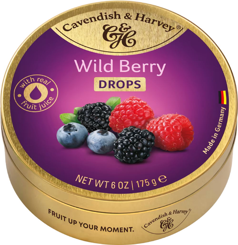 CAVENDISH & HARVEY Wild Berry Drops 175g
