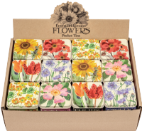 TIN TREATS Emma Bridgewater Flowers Pocket Tin with Jelly Beans 75g