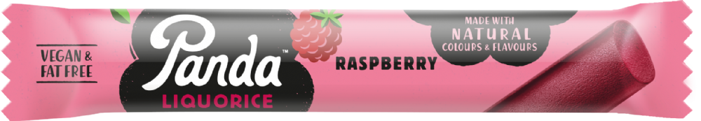 PANDA Natural Raspberry Liquorice Bar 32g
