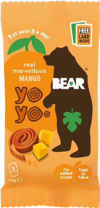 BEAR Yoyos Pure Fruit - Mango 20g