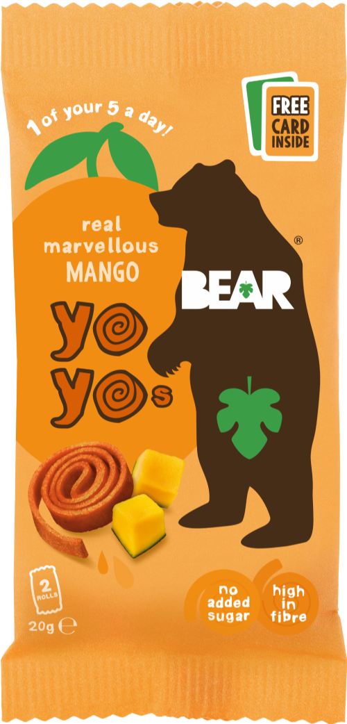 BEAR Yoyos Pure Fruit - Mango 20g