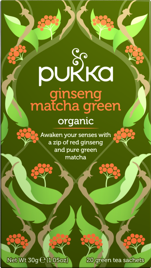 PUKKA Ginseng Matcha Green 20's