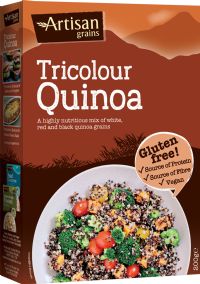 ARTISAN GRAINS Tricolour Quinoa 220g (5034444115285)