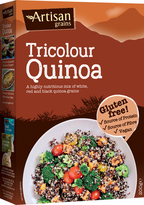 ARTISAN GRAINS Tricolour Quinoa 220g
