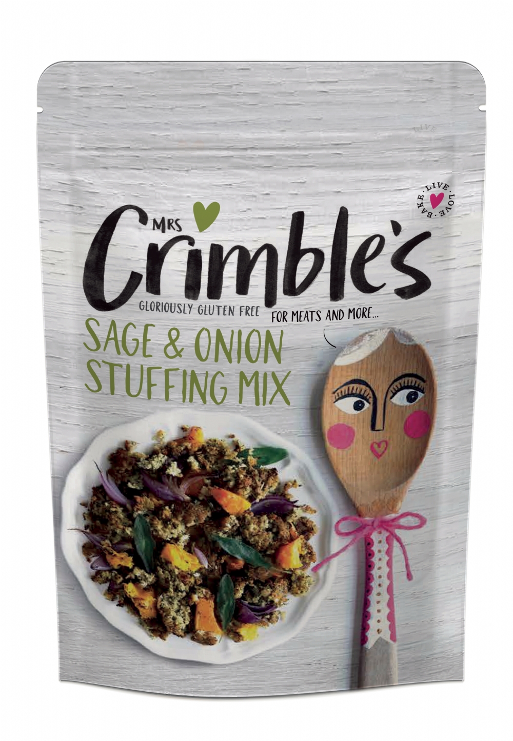MRS CRIMBLE'S Sage & Onion Stuffing Mix 150g (5010822118024)