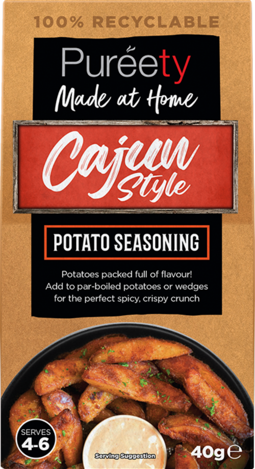 PUREETY Roast Potato Seasoning - Cajun Style 40g
