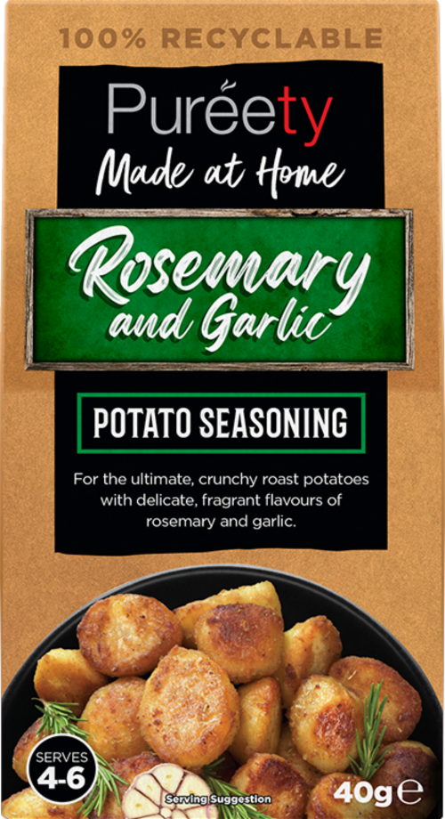 PUREETY Roast Potato Seasoning - Rosemary & Garlic 40g
