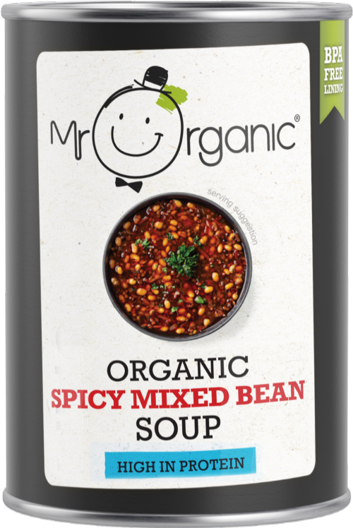MR ORGANIC Spicy Mixed Bean Soup 400g