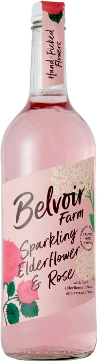 BELVOIR Sparkling Elderflower & Rose 750ml