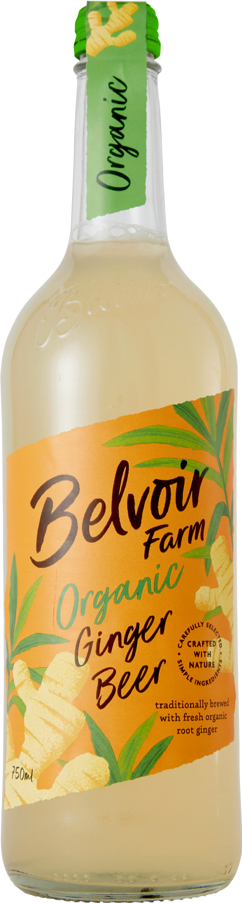 BELVOIR Organic Ginger Beer 75cl