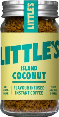 LITTLE'S Island Coconut Flavour Instant Coffee 50g (5034718081124)
