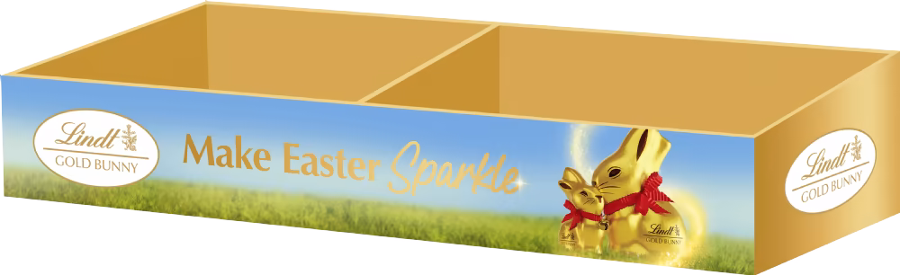 LINDT Gold Bunny Shelf Edge Unit