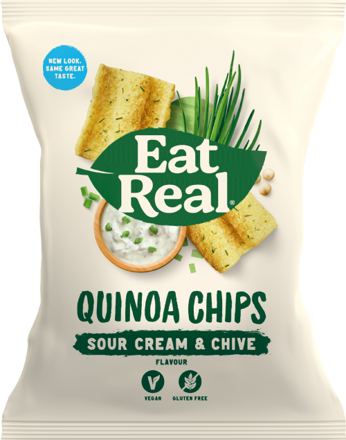 EAT REAL Quinoa Chips - Sour Cream & Chive 30g
