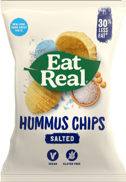 EAT REAL Hummus Chips - Salted 135g